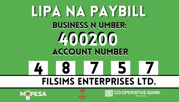 Filsims Enterprises Mpesa pay